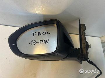 Specchietto retrovisore sx volkswagen t-roc 2022