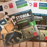 Libro di Storia 1 Imparo con Metodo Edizione Verde