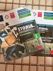 Libro di Storia 1 Imparo con Metodo Edizione Verde