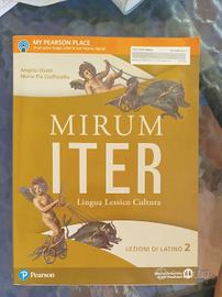libro " Mirum Iter" lezioni di latino 2 