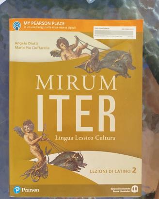 libro " Mirum Iter" lezioni di latino 2 