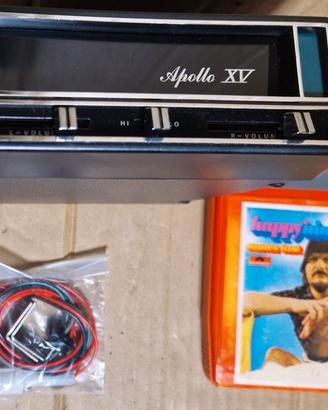 Vintage mini autoradio stereo8 Apollo XV