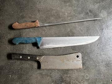 Coltelli x piu ganci di varie misure