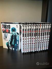 manga Tokyo Ghoul serie completa (volumi 1-14)