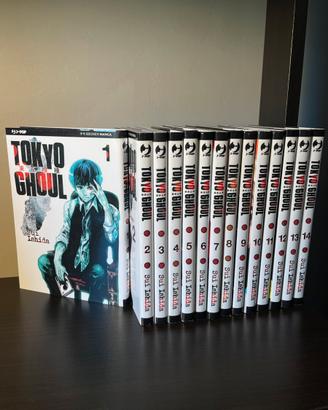 manga Tokyo Ghoul serie completa (volumi 1-14)