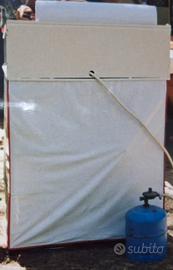 Mobile per fornello  con moscaiola e paravento