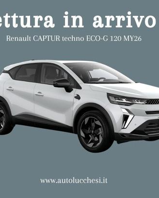 Renault Captur techno ECO-G 120 MY26