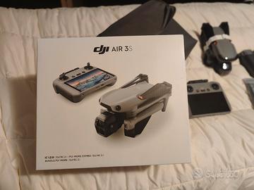 DJi air 3S flymore senza radiocomando mai volato 