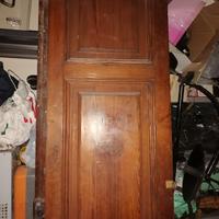 Portone legno e cancello in ferro