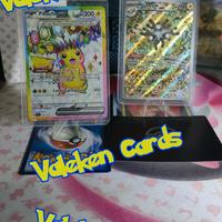 Carte Pikachu Scintille Folgoranti Magneton Promo