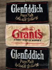 4 tovagliette bar - Grant's, Glenfiddich, Jagermei