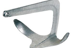 Ancora kg 7,50 +catena zingata calibro mm 8 mt15