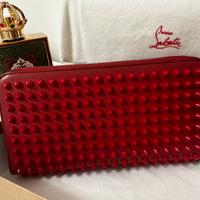 Louboutin- Panettone Wallet Calf Paris / Spikes
