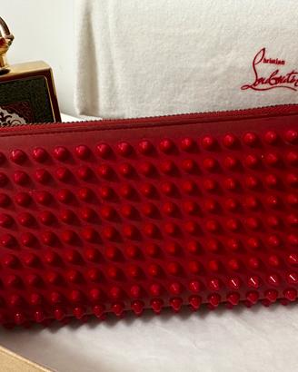 Louboutin- Panettone Wallet Calf Paris / Spikes