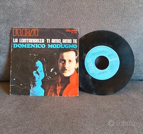 vinile disco 45 giri Modugno La lontananza 1970