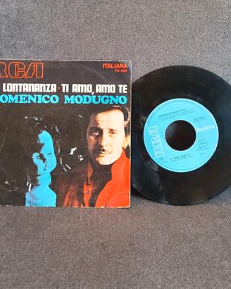 vinile disco 45 giri Modugno La lontananza 1970