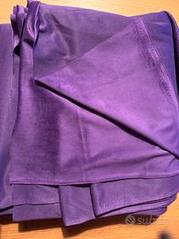 Due scampoli velluto da 5,5 metri ciascuno