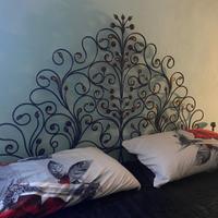 Letto matrimoniale in ferro battuto