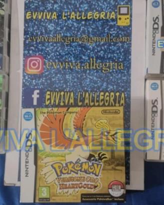 GIOCHI Pokémon PER NINTENDO ORIGINALI ITA