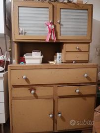 vetrina credenza vintage 