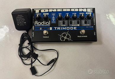 Preamp/distorsore-Valvole Radial Tonebone Trimode