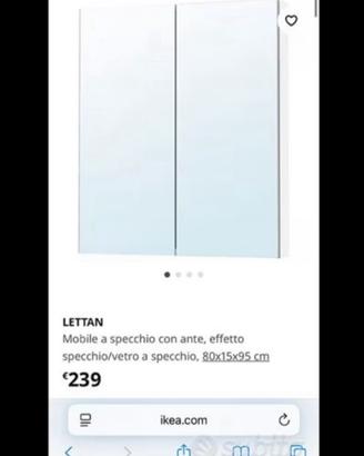 Specchio bagno