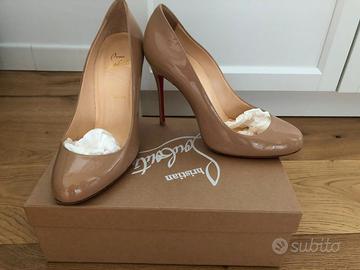 scarpe Louboutin Elisa nude