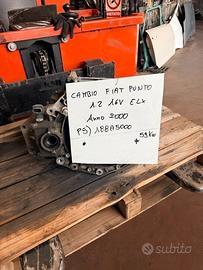 Cambio Fiat Punto 1.2 16V ELX Anno 2000 Codice Mot