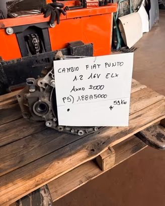 Cambio Fiat Punto 1.2 16V ELX Anno 2000 Codice Mot