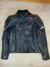giacca in pelle moto Dainese