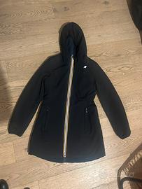 Kway donna taglia 8 (s) nero e blu
