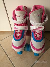 Pattini da bambina allungabili n. 35-38