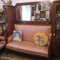 Salotto liberty antico originale