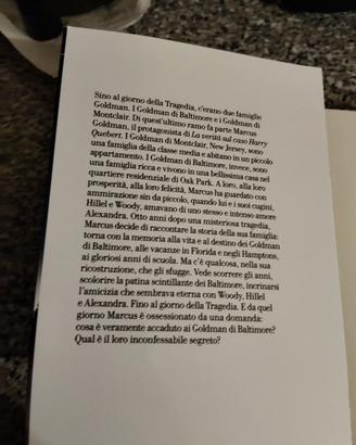 libro romanzo