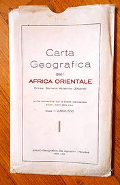 Carta dell'Africa orientale 1935