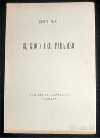 Libro vintage. Il gioco del Paradiso. 