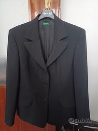 Giacca United Colors of Benetton TG. 42 nera