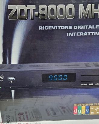 Decoder Digitale ZDT-9000 MHP-HD bollino Oro Nuovo