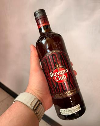 RARA Bottiglia Havana Club SMOKY