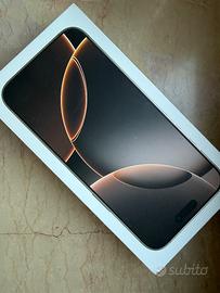 iPhone 16 Pro Max titanio sabbia