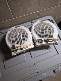 2 stufette elettriche