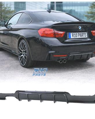 DIFFUSORE BMW F32 F33 F36 LOOK M PERFORMANCE CARBO