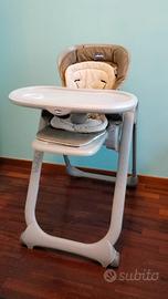 Lettino Italbaby + seggiolone Chicco Polly Magic