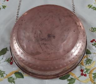 SOTTOVASO - CATINO IN RAME