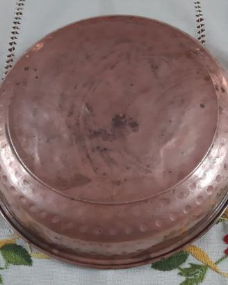 SOTTOVASO - CATINO IN RAME