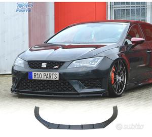 SPOILER LIP SEAT IBIZA FR SC 12-17 NERO LUCIDO