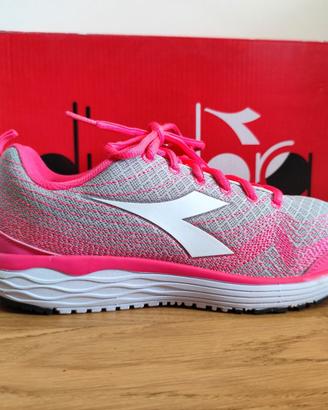Scarpe ginnastica donna Diadora Flamingo, tg 38,5