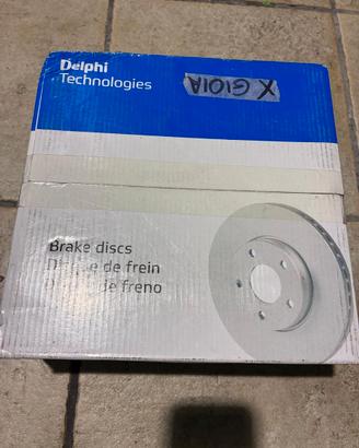 Coppia dischi freno anteriori Delphi BG3574 – Fiat