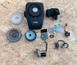 Ricambi Trattorino taglia erba Alpina MJ66E