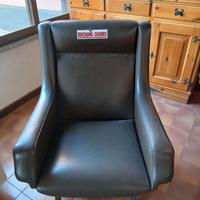 Poltrona in similpelle anni 70